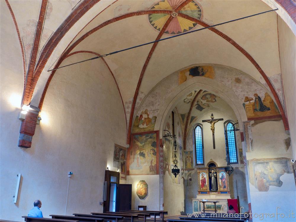 Milan (Italy) - Interior of the Church of San Bernardino alle Monache
